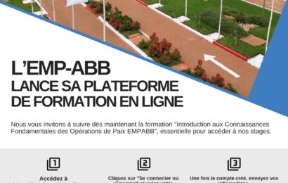 L'EMPABB lance sa plateforme de formation en ligne