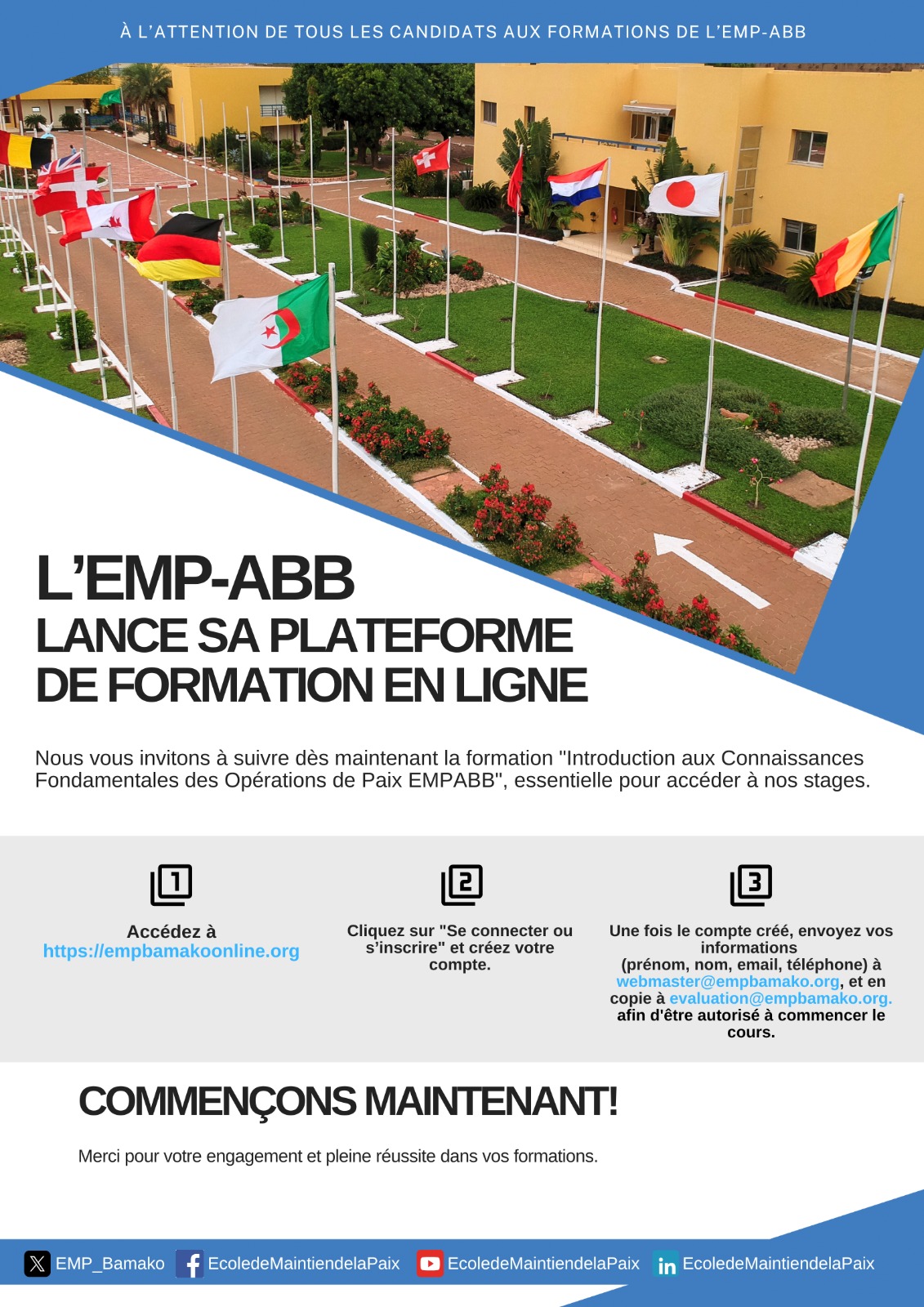 L'EMPABB lance sa plateforme de formation en ligne 